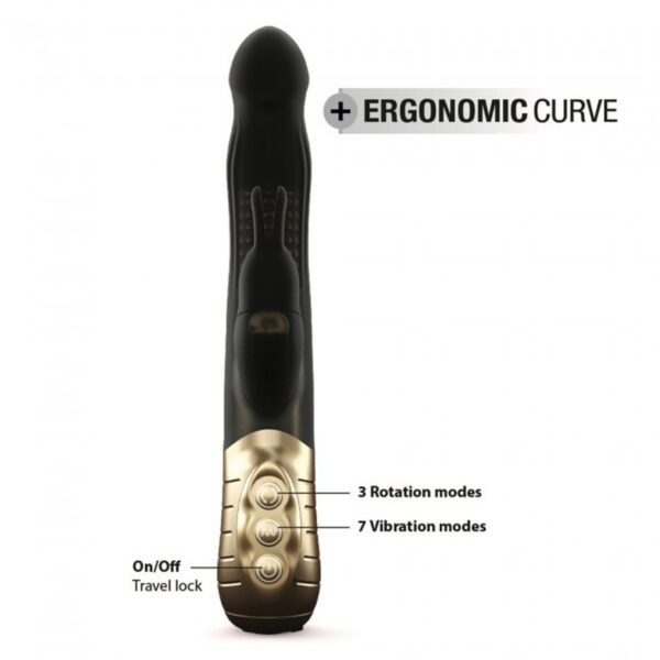 BABY RABBIT BLACK & GOLD 2.0   RECHARGEABLE - obrazek 3