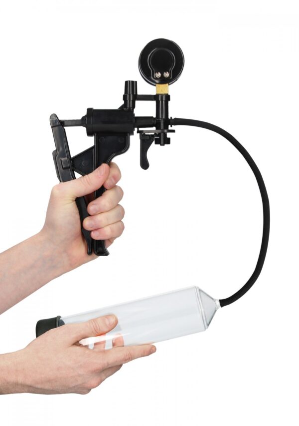 Elite Beginner Pump With PSI Gauge   Transparent - obrazek 3