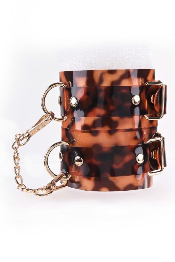 SPORTSHEETS AMBER HAND CUFFS - obrazek 3