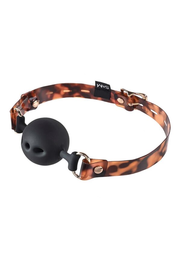 SPORTSHEETS AMBER BALL GAG - obrazek 3