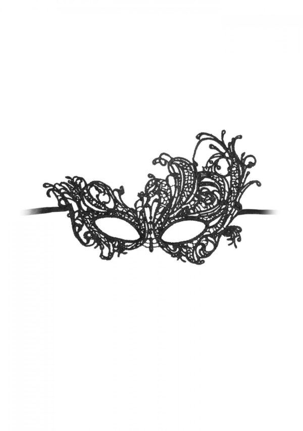 Lace Eye Mask   Royal - obrazek 3