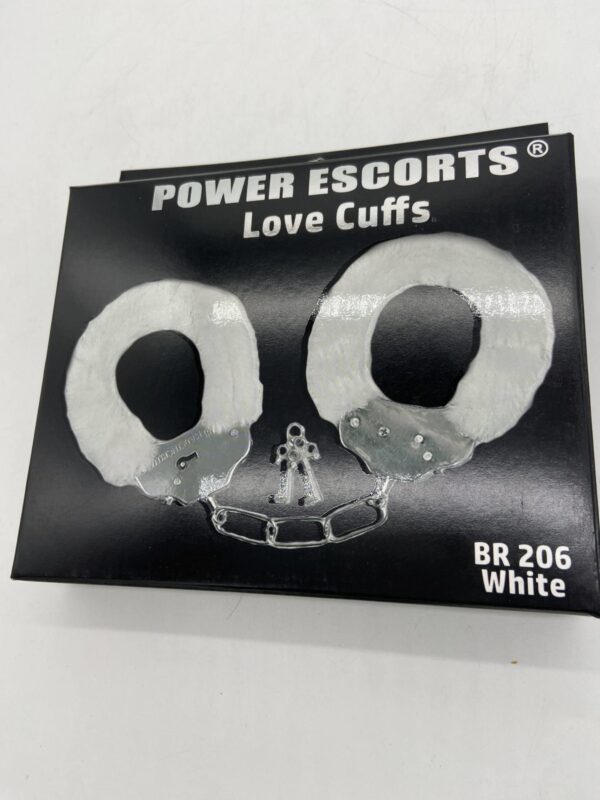 Love Cuffs White - obrazek 3