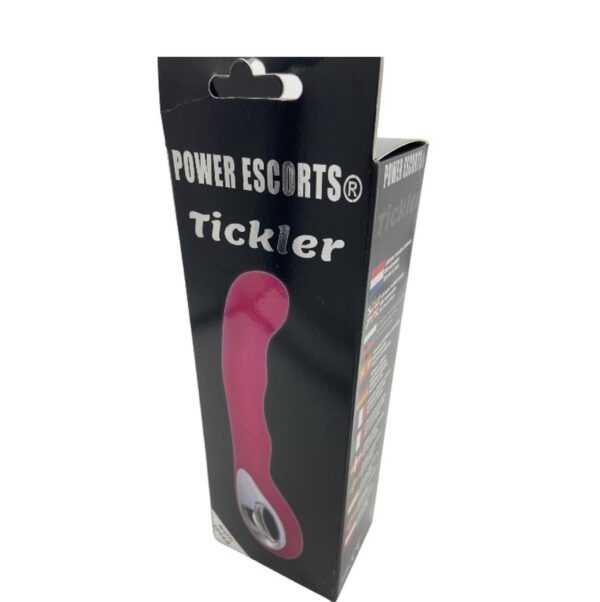 Tickler Pink Silicone GSpot Vibrator – Rechargeable - obrazek 3