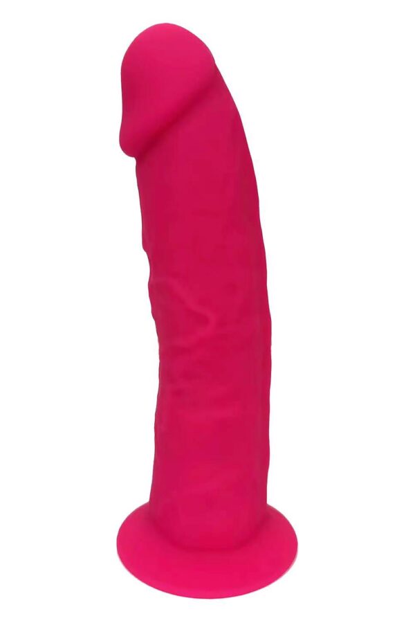 REAL LOVE DILDO 7.5INCH FUCHSIA - obrazek 3