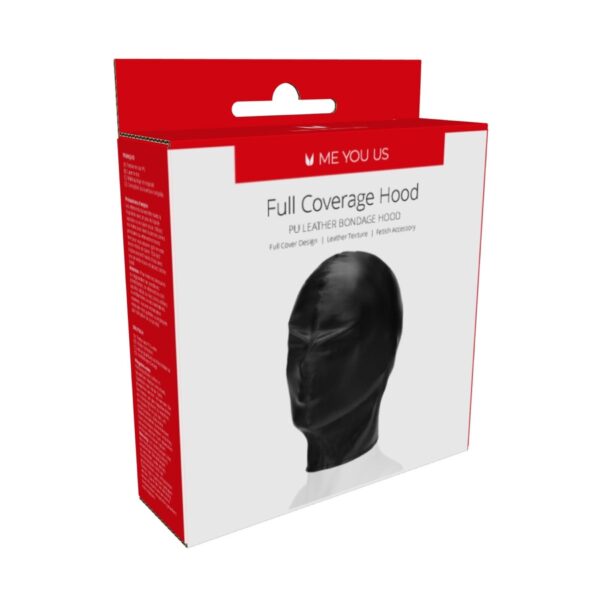 Me You Us Full Coverage Hood Pu Leather - obrazek 3