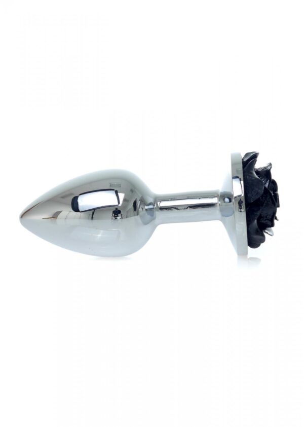 Plug Jewellery Silver PLUG ROSE  Black - obrazek 3