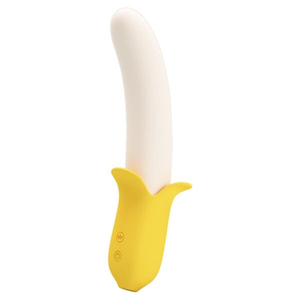 PRETTY LOVE   Banana Greek, 7 vibration functions 3 thrusting settings - obrazek 3