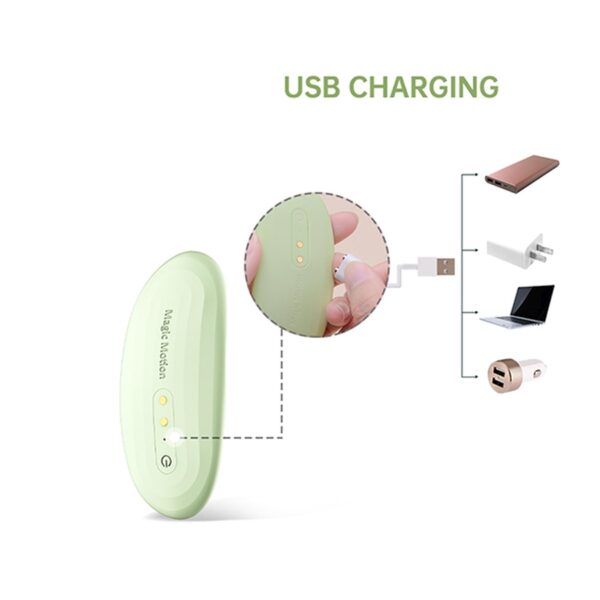 MAGIC MOTION NYX SMART PANTY VIBRATOR GREEN - obrazek 3