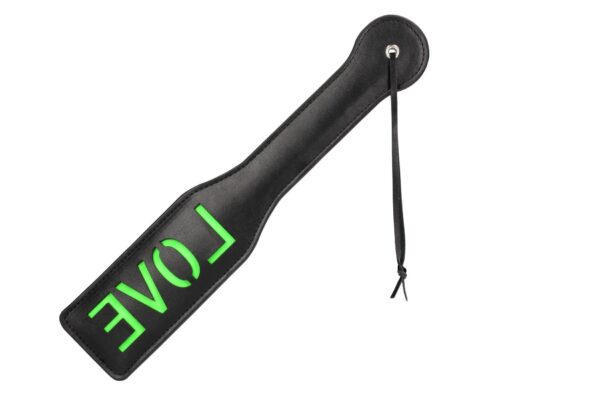Love Paddle   Glow in the Dark   Black/Neon Green - obrazek 3