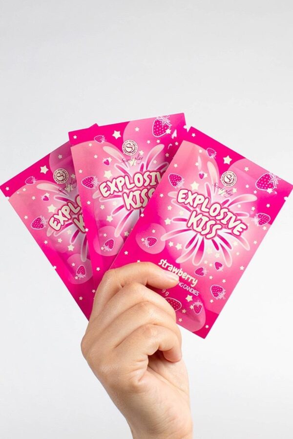 STRAWBERRY POPPING CANDIES - obrazek 3
