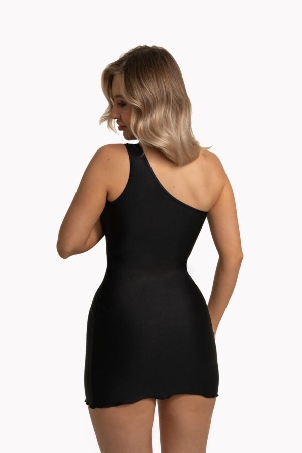 CYRENE (black dress/ czarna sukienka ) XXL/XXXL - obrazek 3