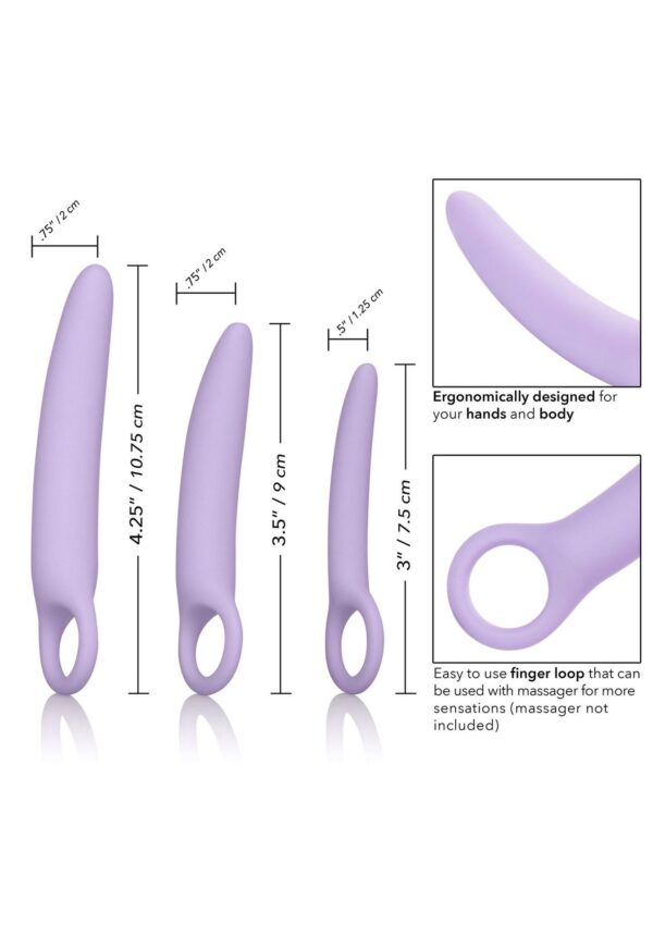 Alena Set of 3 Dilators Purple - obrazek 3