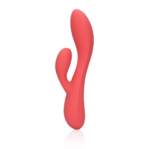 Smooth Ultra Soft Silicone Rabbit Vibrator   Astro Dust - obrazek 3