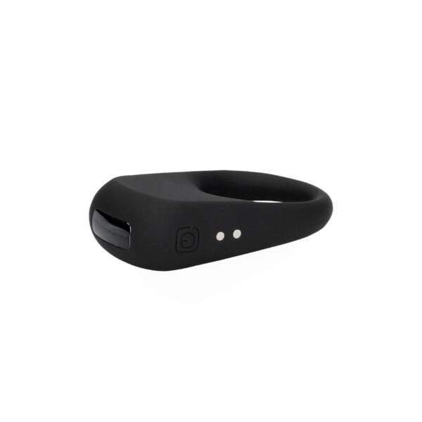 Vibrating Cock Ring   Licorice Black - obrazek 3