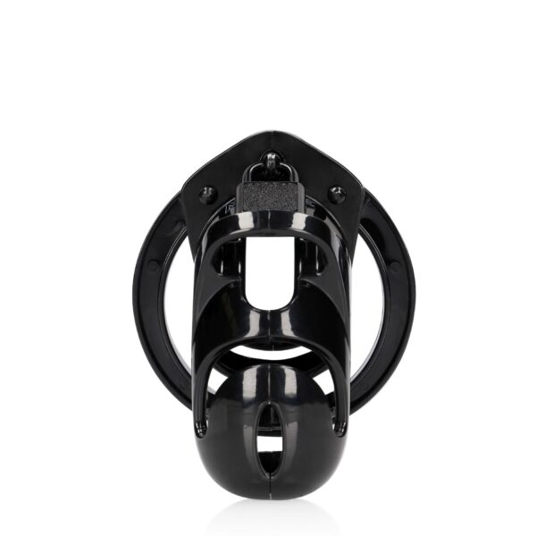 Model 25   Chastity Cage   3.5 / 9 cm   Black - obrazek 3