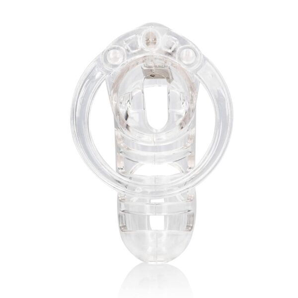 Model 26   Chastity Cage   4.5 / 11,5 cm   Transparent - obrazek 3