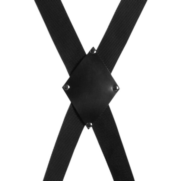 Over the Door Bondage Cross   Black - obrazek 3