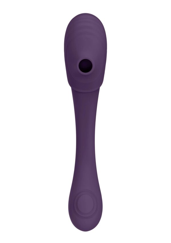 Mirai   Double Ended Pulse Wave & Air Wave Bendable Vibrator - obrazek 3