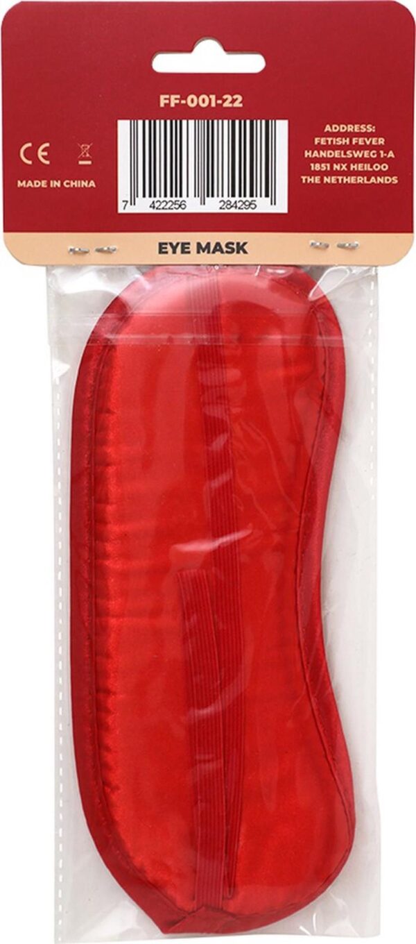 Fetish Fever   Eye Mask   Be Noughty   Red - obrazek 3