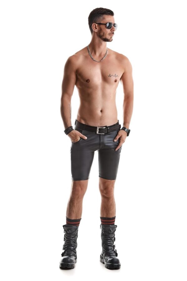 Wetlook shorts black XL - obrazek 3