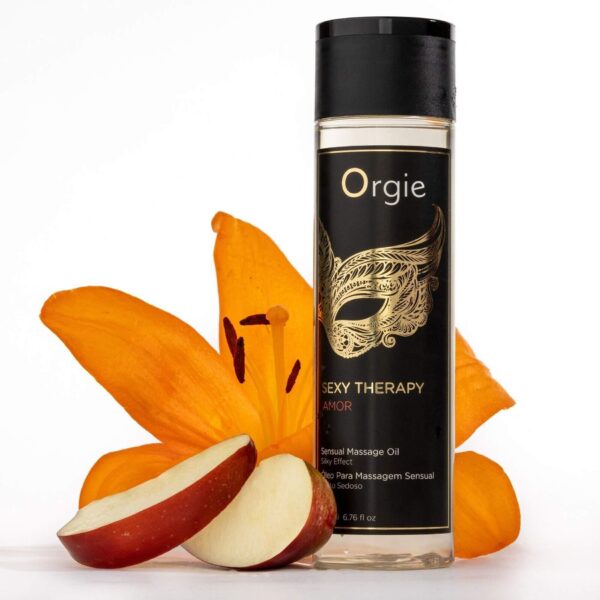 SEXY THERAPY AMOR, Sensual Massage Oil   200 ml - obrazek 3