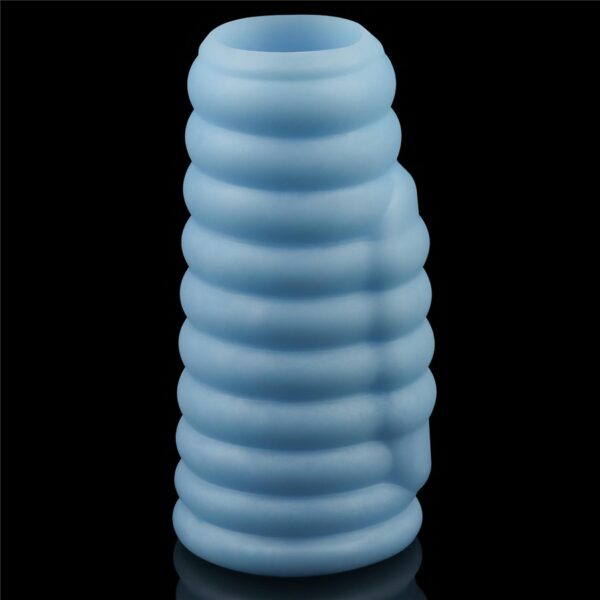 Vibrating Wave Knights Ring (Blue) - obrazek 3