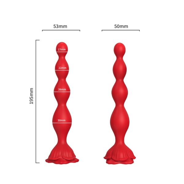Rosestick Red, 9 vibration functions - obrazek 3