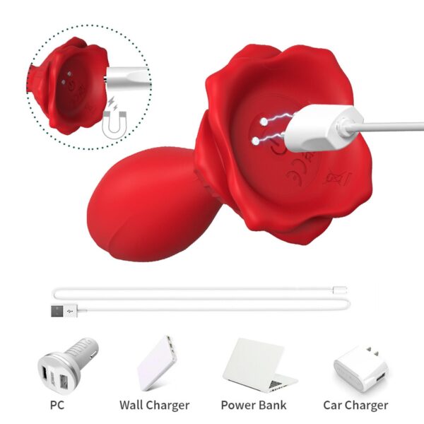 Rosenberg Red, 9 vibration functions - obrazek 3