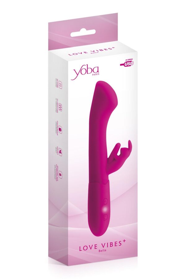 RABBIT YOBA + BELLA RABBIT USB VIBRATOR - obrazek 3