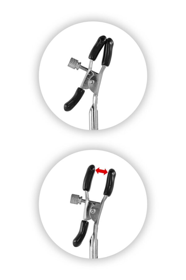 SET 2 BLACK BREAST CLAMPS - obrazek 3