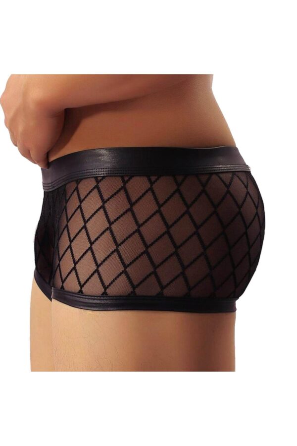 MENS BOXERS MP056 BLACK (Size: S) - obrazek 3