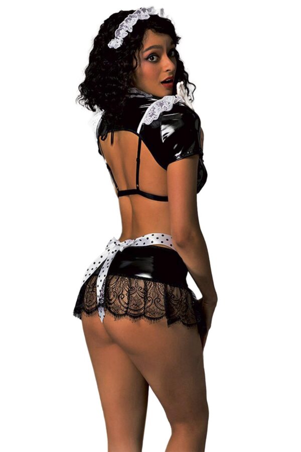 SOUBRETTE OUTFIT 8 P BLACK TU (Size: TU) - obrazek 3