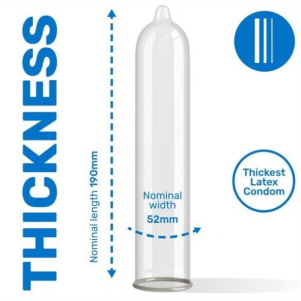Extra strong condoms 12 pcs - obrazek 3