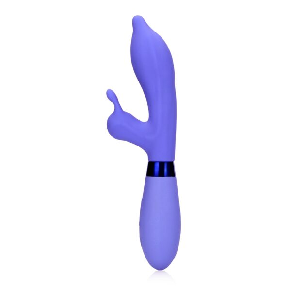 Silicone Pointed Rabbit Vibrator - obrazek 3