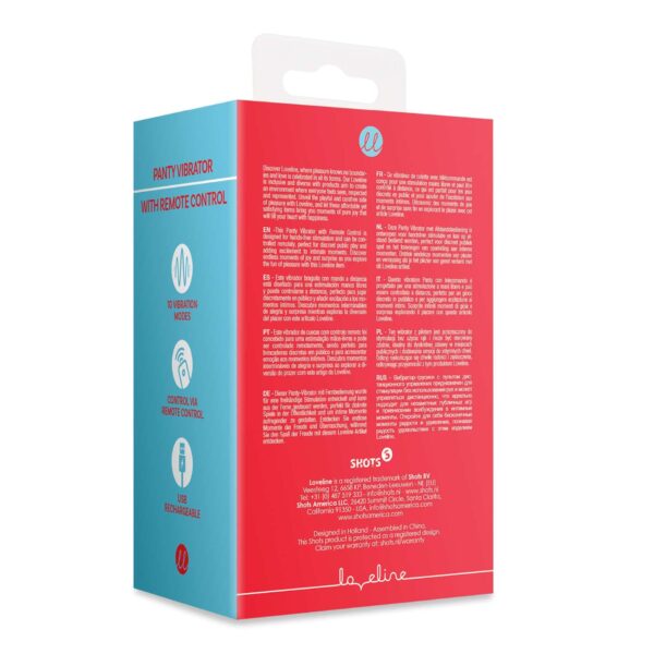 Panty Vibrator with Remote Control - obrazek 3