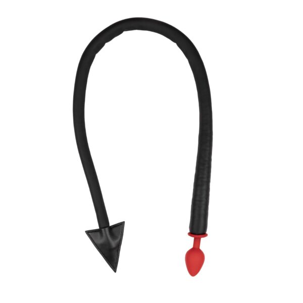 Silicone Anal Plug Devils Tail - obrazek 3