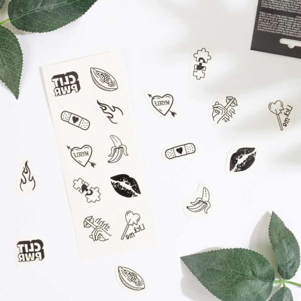 SET of 10 TEMPORARY TATTOOS   CANDY COLLECTION - obrazek 3