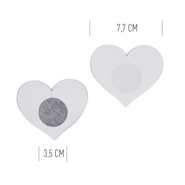 WOW BOOBS! HEART NIPPLE PASTIES - obrazek 3