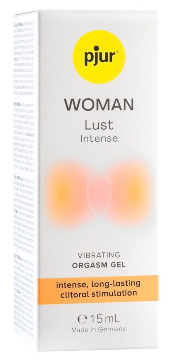 pjur WOMAN Lust Intense, 15 ml   Vibrating Orgasm Gel - obrazek 3