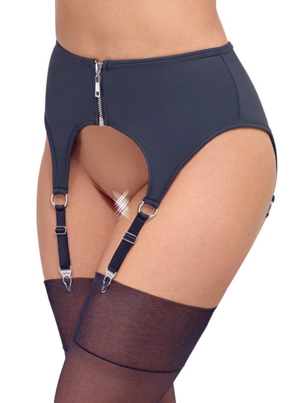 Suspender Belt matte L - obrazek 3