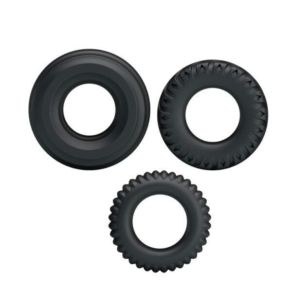 BAILE  THREE COCK RINGS SETS - obrazek 4