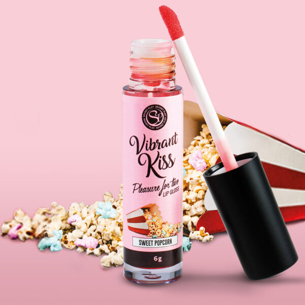 LIP GLOSS VIBRANT KISS SWEET POPCORN - obrazek 4