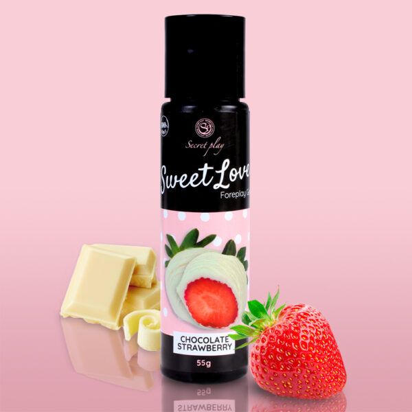 STRAWBERRY & WHITE CHOCOLATE GEL   60 ML - obrazek 4