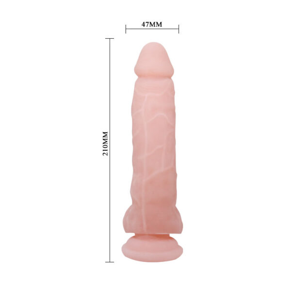BAILE   SUPER DILDO 8,2 Suction base - obrazek 4