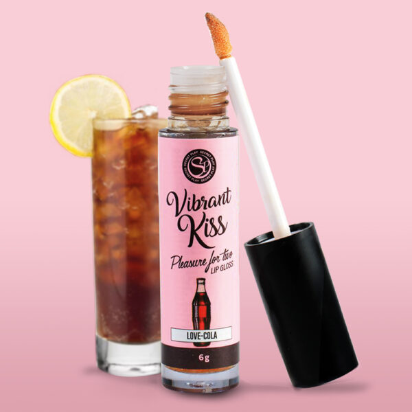 LIP GLOSS VIBRANT KISS COLA - obrazek 4