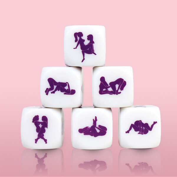 LESBIAN KAMASUTRA DIE 25 MM - obrazek 4