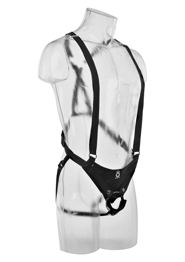 Hollow Strap On 10 Inch Light skin tone - obrazek 4