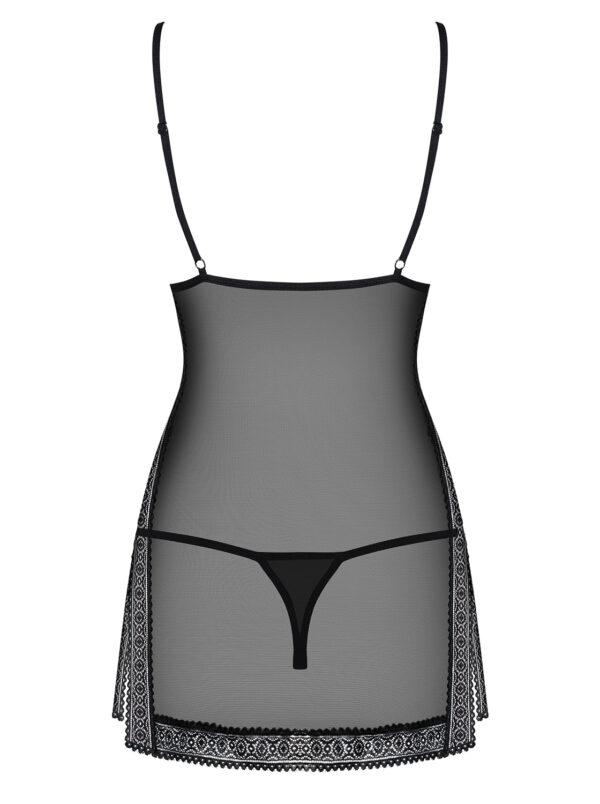 Bielizna  862 CHE 1 koszulka i stringi  S/M - obrazek 4