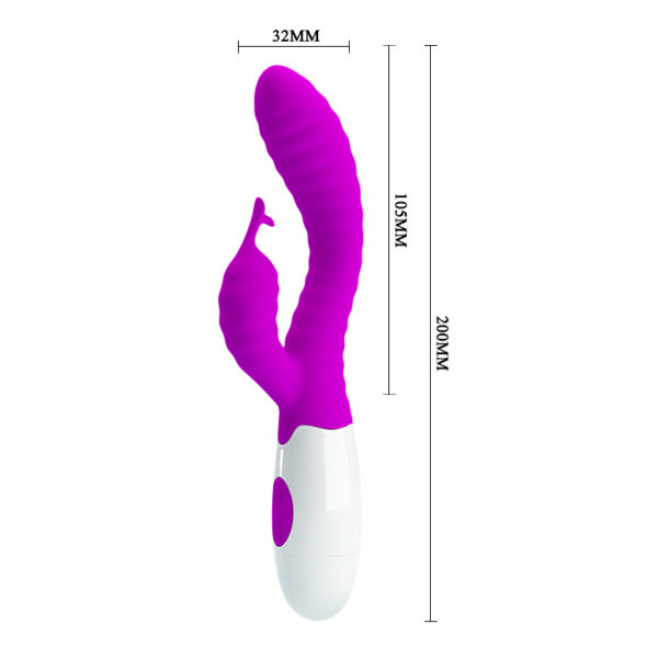 PRETTY LOVE   HYMAN Purple 30 function vibrations - obrazek 4