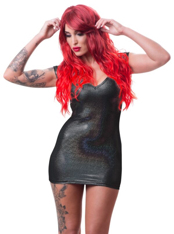 Wig red wavy long - obrazek 4